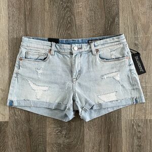 NWT Blank NYC The Fulton Roll Up Short Jean Shorts - Size: 28